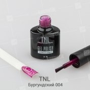 TNL, Гель-лак - Crack эффект №4 Бургундский (10 мл.)