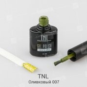 TNL, Гель-лак - Crack эффект №7 Оливковый (10 мл.)