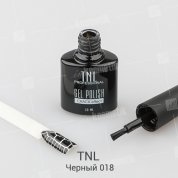 TNL, Гель-лак - Crack эффект №18 Черный (10 мл.)