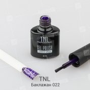 TNL, Гель-лак - Crack эффект №22 Баклажан (10 мл.)