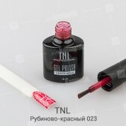 TNL, Гель-лак - Crack эффект №23 Рубиново-красный (10 мл.)
