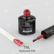 TNL, Гель-лак - Crack эффект №26 Красный (10 мл.)