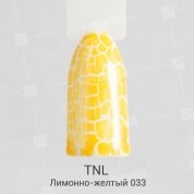 TNL, Гель-лак - Crack эффект №33 Лимонно-желтый (10 мл.)