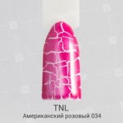 TNL, Гель-лак - Crack эффект №34 Американский розовый (10 мл.)