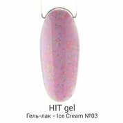 HIT gel, Гель-лак - Ice cream №03 (9 мл)