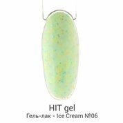 HIT gel, Гель-лак - Ice cream №06 (9 мл)