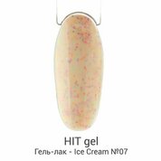 HIT gel, Гель-лак - Ice cream №07 (9 мл)