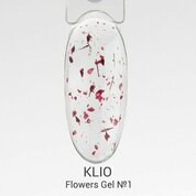 Klio Professional, Flowers Gel - Гель с сухоцветами №1 (5 г)