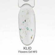Klio Professional, Flowers Gel - Гель с сухоцветами №3 (5 г)