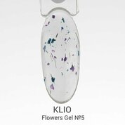 Klio Professional, Flowers Gel - Гель с сухоцветами №5 (5 г)