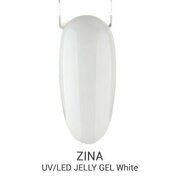 Zina, UV/LED JELLY GEL White - Гель-желе (15 г)
