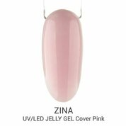 Zina, UV/LED JELLY GEL Cover Pink - Гель-желе (15 г)