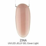 Zina, UV/LED JELLY GEL Cover Light - Гель-желе (15 г)