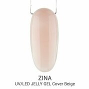 Zina, UV/LED JELLY GEL Cover Beige - Гель-желе (15 г)