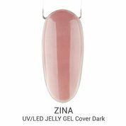 Zina, UV/LED JELLY GEL Cover Dark - Гель-желе (15 г)