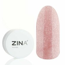 Zina, Polygel Glitter - Полигель №3 (15 г)