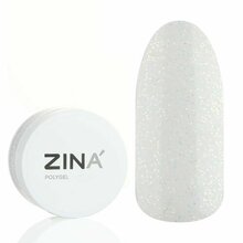 Zina, Polygel Glitter - Полигель №4 (15 г)