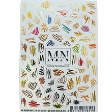 MIW Nails, Слайдер-дизайн №F-26