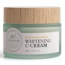 Seohwabi, Whitening C+ Cream - Выравнивающий тон кожи крем С+ (50 г)