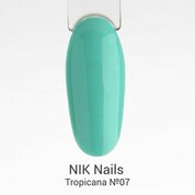 NIK nails, Tropicana - Гель-лак №07 (8 мл)