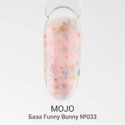 MOJO, База камуфлирующая с поталью - Funny Bunny №033 (8 мл)
