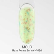 MOJO, База камуфлирующая с поталью - Funny Bunny №034 (8 мл)