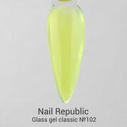 Nail Republic, Glass gel classic - Гель витражный для моделирования №102 (15 г)
