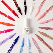 RockNail, Однофазный гель-лак для педикюра Pedicure Line №13 Barbie Pink Heels (6 мл)