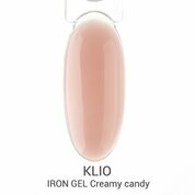 Klio Professional, Iron Gel - Однофазный гель Creamy candy (15 г)