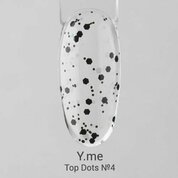 Y.me, Top Dots - Топ с шестигранниками без липкого слоя №04 (14 мл)