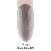 Y.me, Disco Base - Светоотражающая цветная база №01 (14 мл)