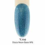 Y.me, Neon Disco Base - Светоотражающая цветная база №06 (14 мл)