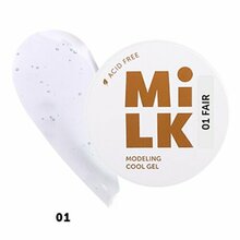 Milk, Modeling cool gel - Бескислотный холодный гель №01 Fair (50 г.)