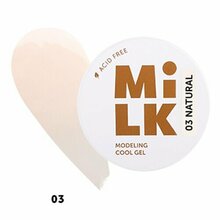 Milk, Modeling cool gel - Бескислотный холодный гель №03 Natural (15 г.)