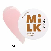 Milk, Modeling cool gel - Бескислотный холодный гель №04 Rose (15 г.)
