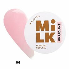 Milk, Modeling cool gel - Бескислотный холодный гель №06 Radiant (15 г.)