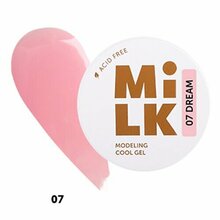 Milk, Modeling cool gel - Бескислотный холодный гель №07 Dream (15 г.)