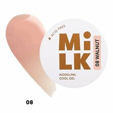 Milk, Modeling cool gel - Бескислотный холодный гель №08 Walnut (15 г.)