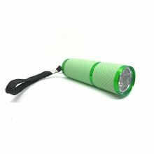Global Fashion, Портативный LED фонарик для гель лака 9W (зелёный)