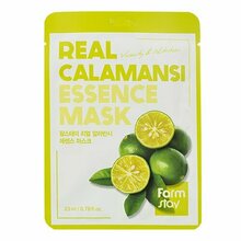 FarmStay, Real Calamansi Essence Mask - Тканевая маска для лица с экстрактом каламанси (23 мл)