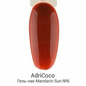 AdriCoco, Гель-лак Mandarin sun №06 (8 мл)