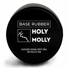 Holy Molly, Base Rubber - Каучуковая база для гель-лака (30 мл)