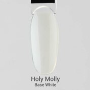 Holy Molly, Камуфлирующая база для гель-лака White (15 мл)