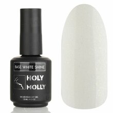 Holy Molly, Камуфлирующая база с шиммером White Shine (15 мл)