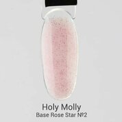 Holy Molly, Камуфлирующая база с блестками - Rose Star №2 (15 мл)