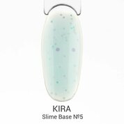 KIRA, Slime Base - База цветная с конфетти №5 (10 мл)
