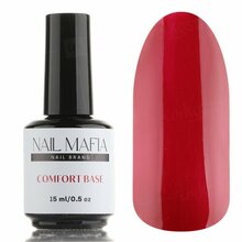 Nail Mafia, Comfort Base - Цветная база Red Wine (15 мл)