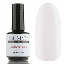 Nail Mafia, Comfort Base - Камуфлирующая база с шиммером Sunrise №1 (15 мл)
