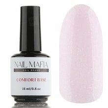 Nail Mafia, Comfort Base - Камуфлирующая база с шиммером Sunrise №3 (15 мл)