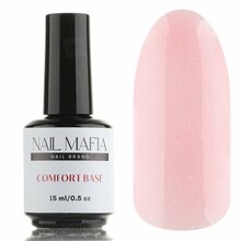 Nail Mafia, Comfort Base - Камуфлирующая база с шиммером Sunrise №4 (15 мл)